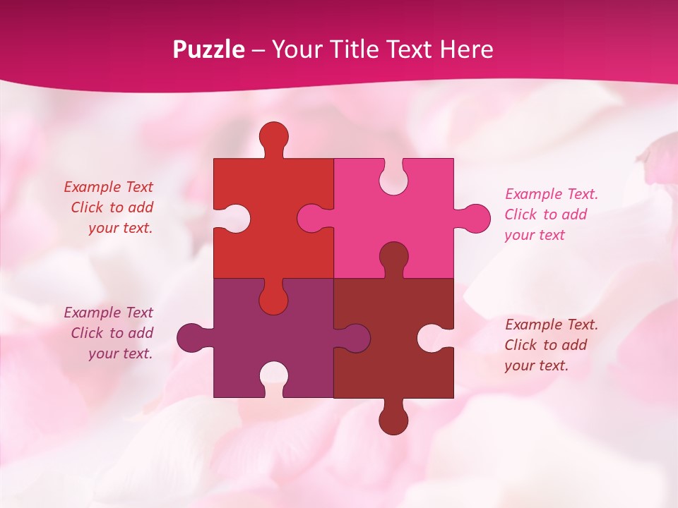 Aroma Romantic Scattered PowerPoint Template