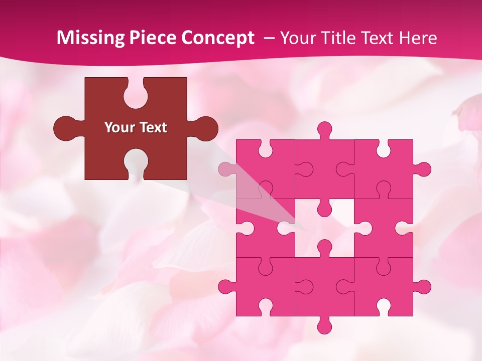 Aroma Romantic Scattered PowerPoint Template