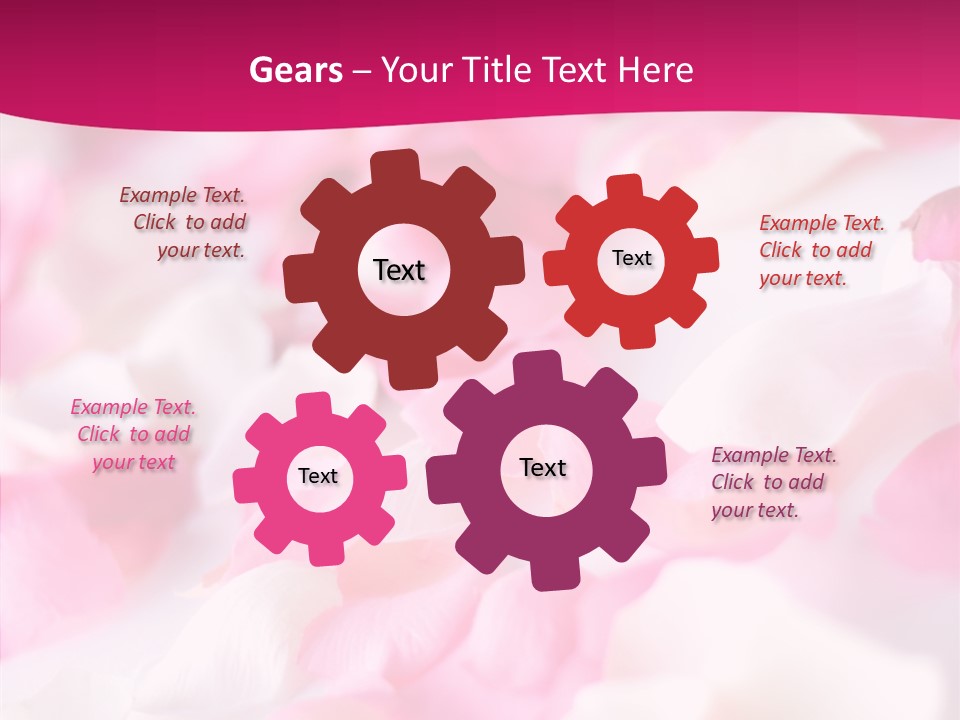 Aroma Romantic Scattered PowerPoint Template