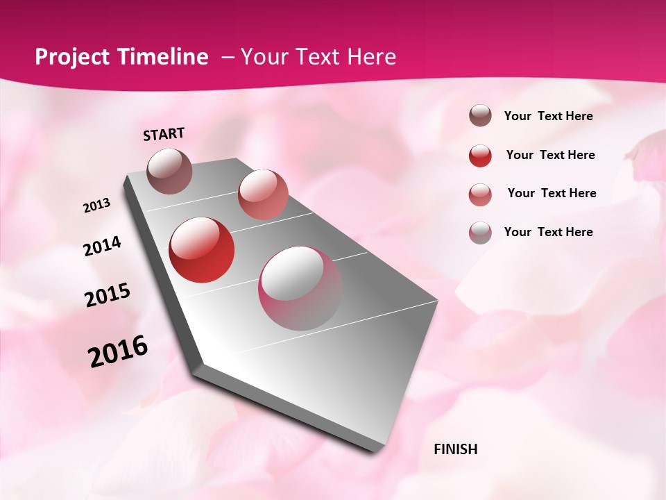 Aroma Romantic Scattered PowerPoint Template