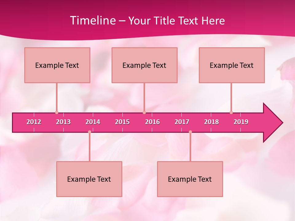 Aroma Romantic Scattered PowerPoint Template