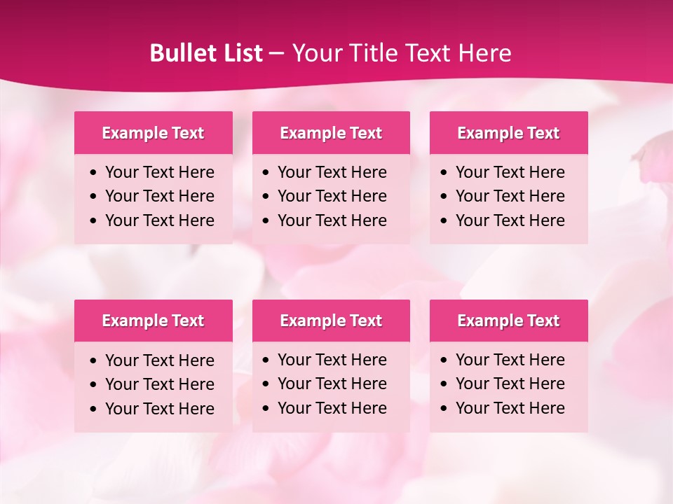 Aroma Romantic Scattered PowerPoint Template