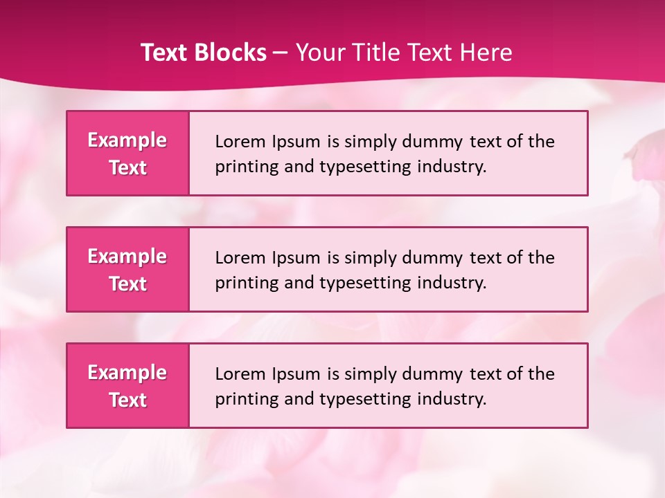 Aroma Romantic Scattered PowerPoint Template