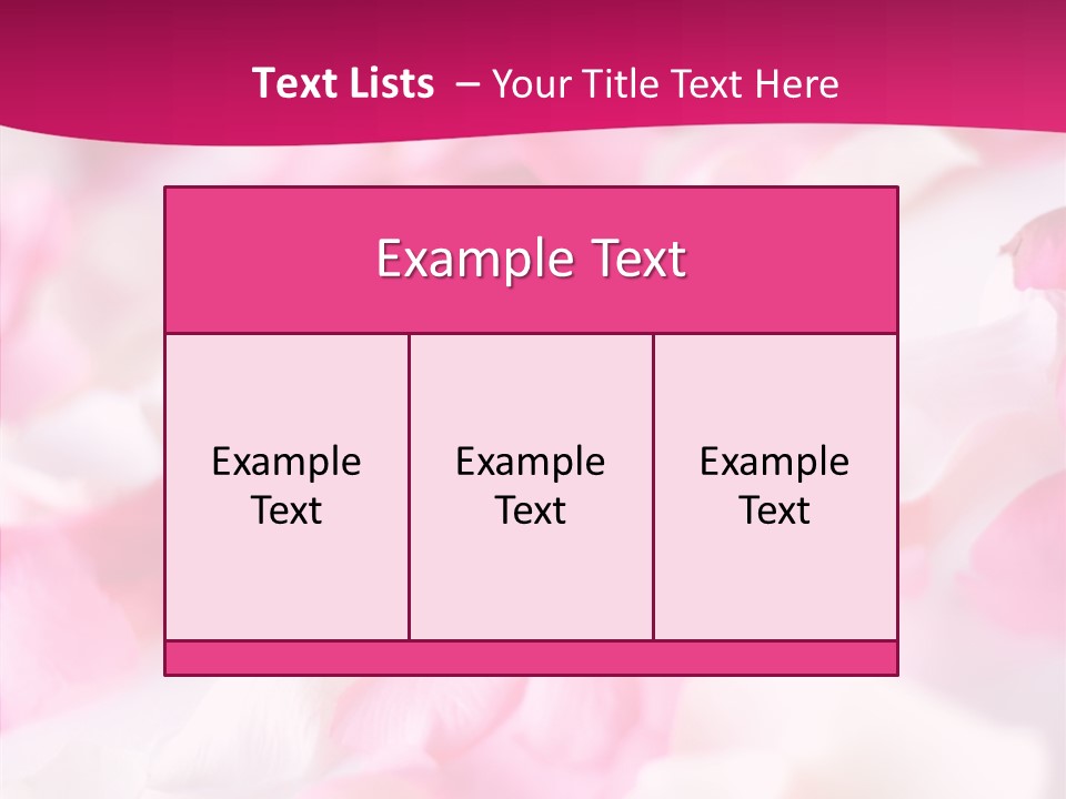 Aroma Romantic Scattered PowerPoint Template