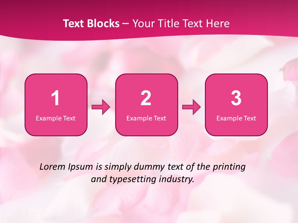 Aroma Romantic Scattered PowerPoint Template