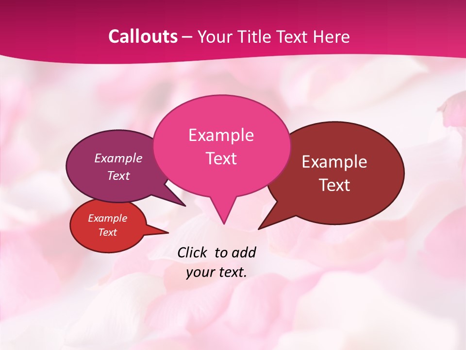 Aroma Romantic Scattered PowerPoint Template