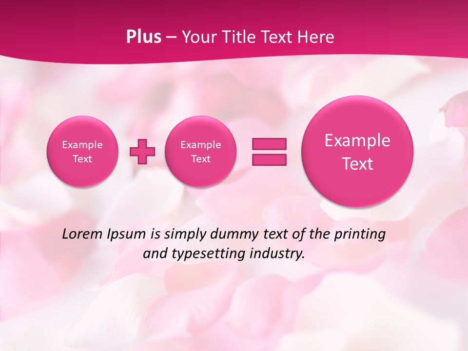 Aroma Romantic Scattered PowerPoint Template