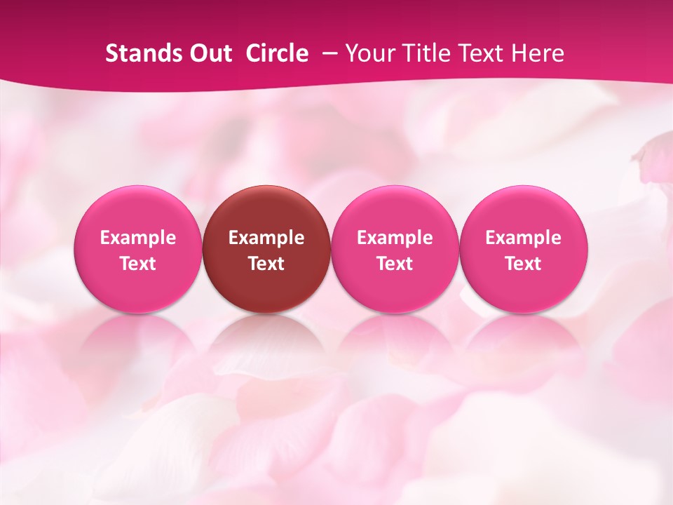 Aroma Romantic Scattered PowerPoint Template