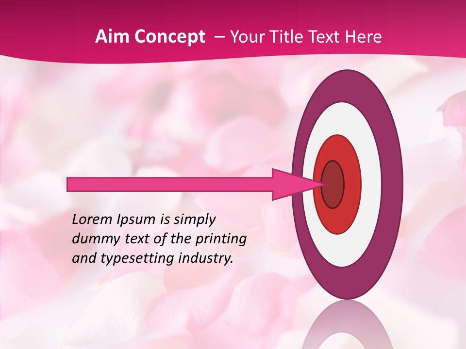 Aroma Romantic Scattered PowerPoint Template