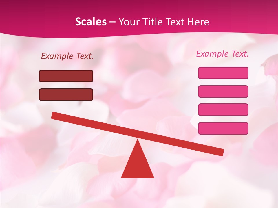 Aroma Romantic Scattered PowerPoint Template