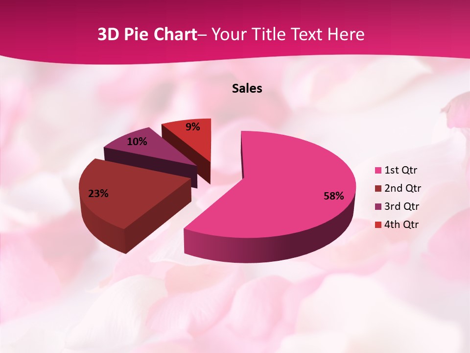 Aroma Romantic Scattered PowerPoint Template