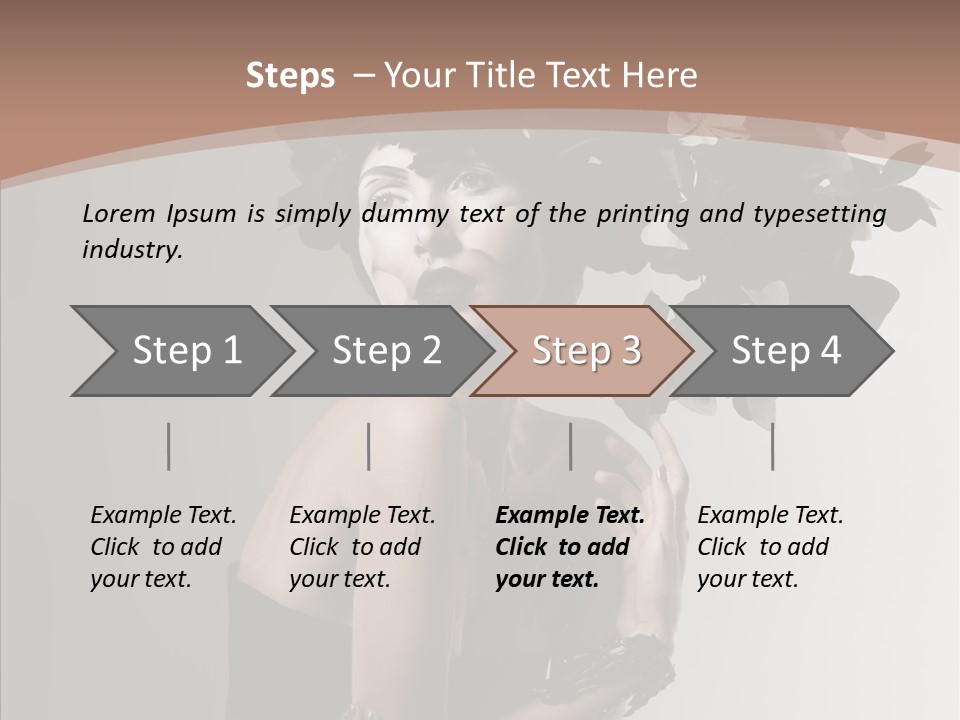 Body White Hat Studio PowerPoint Template