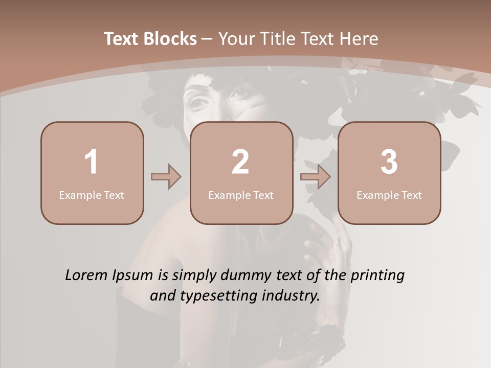 Body White Hat Studio PowerPoint Template