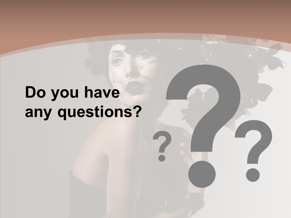 Body White Hat Studio PowerPoint Template