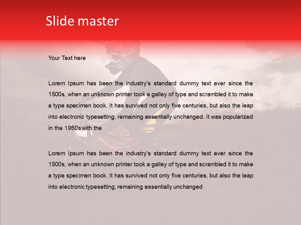 Jump Lifestyle Achievement PowerPoint Template