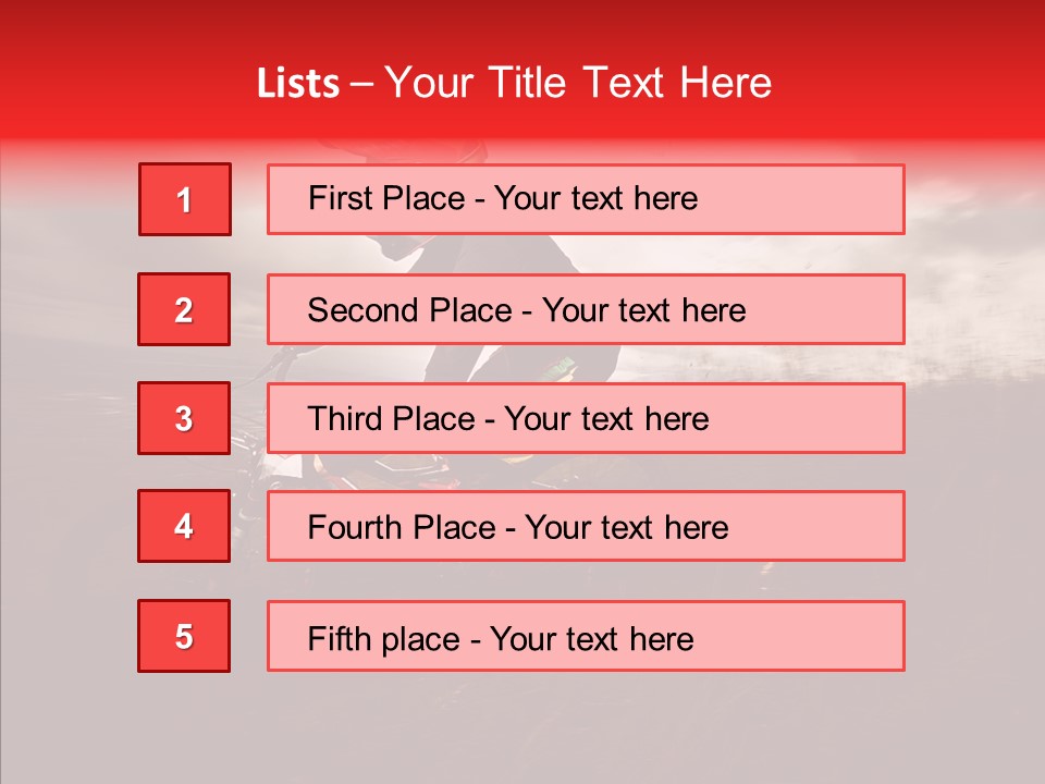 Jump Lifestyle Achievement PowerPoint Template