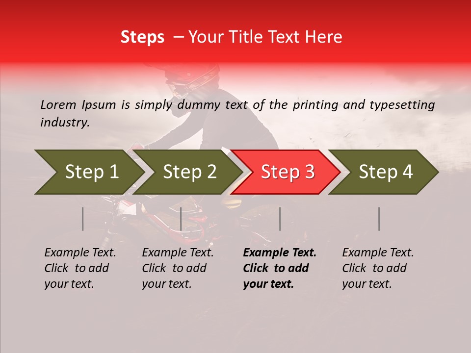 Jump Lifestyle Achievement PowerPoint Template
