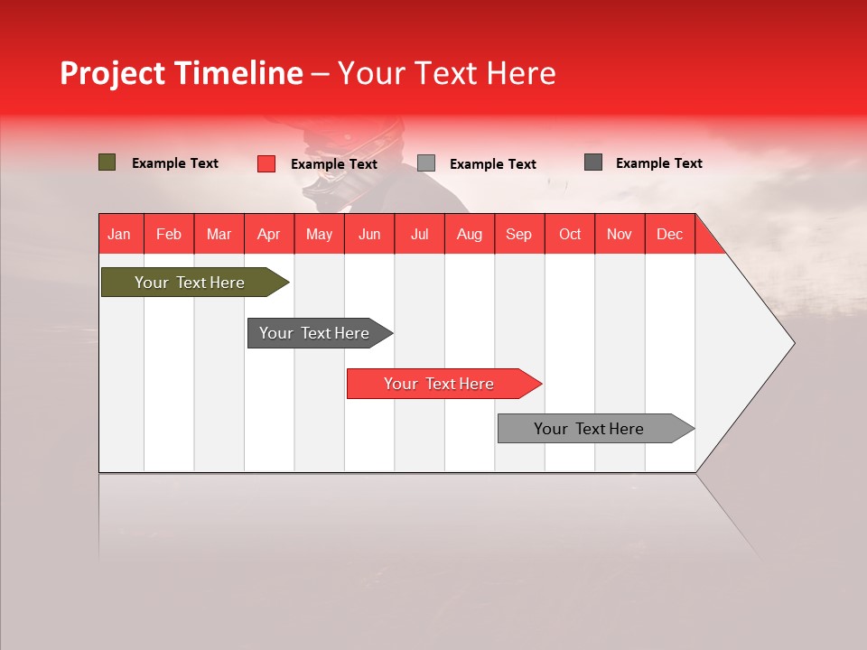 Jump Lifestyle Achievement PowerPoint Template
