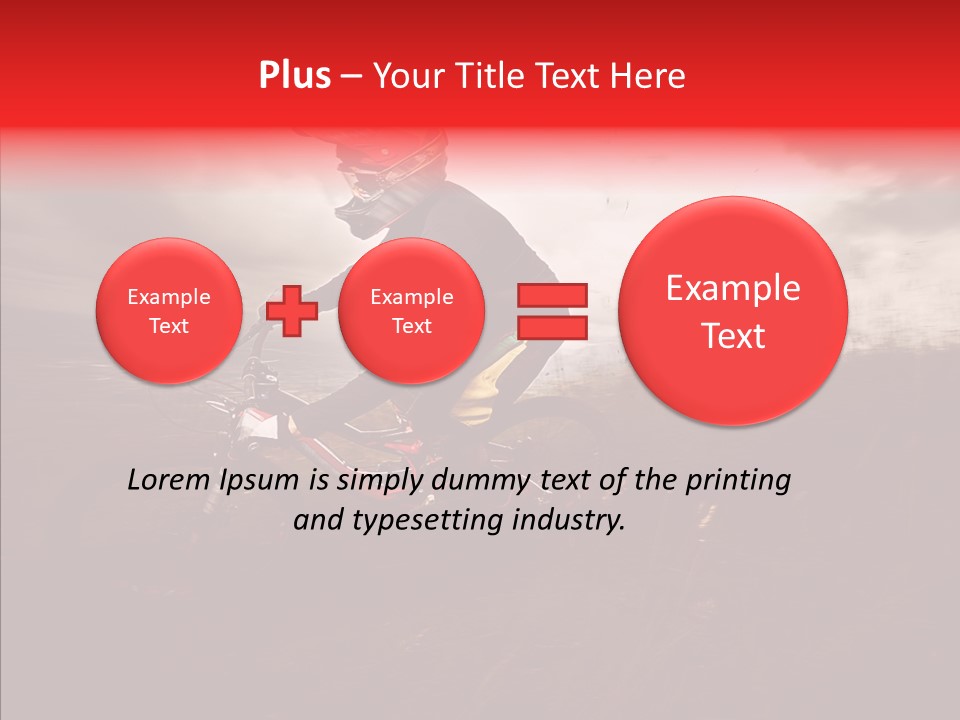 Jump Lifestyle Achievement PowerPoint Template