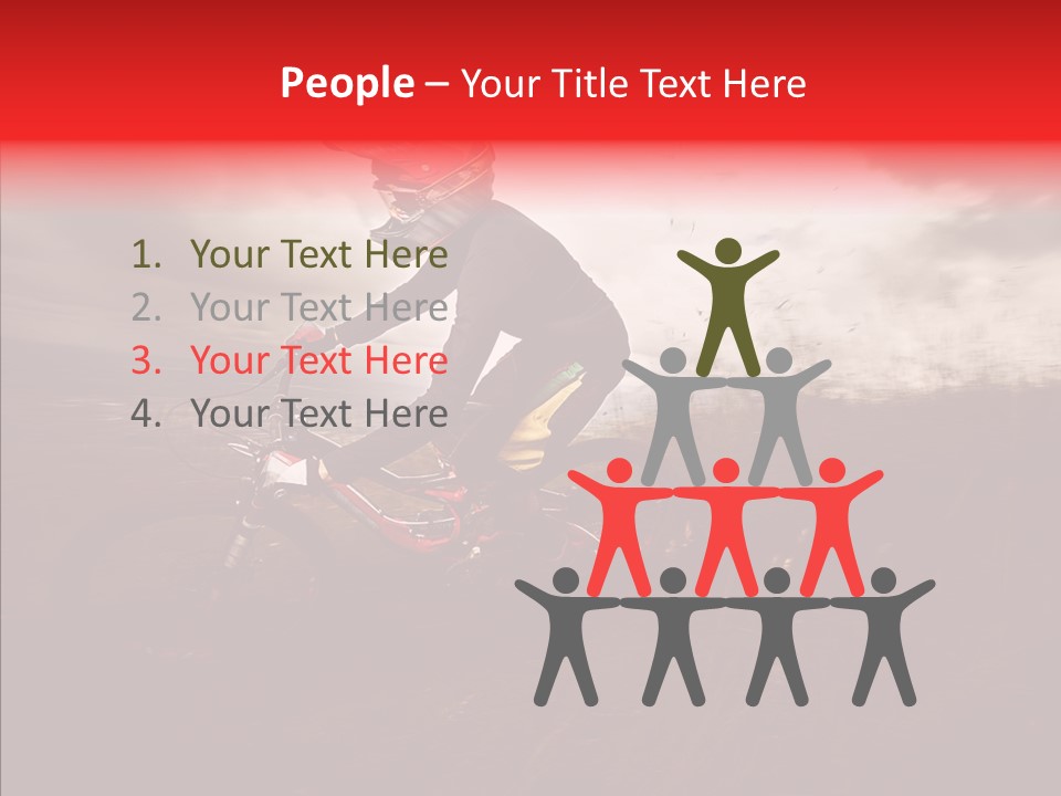 Jump Lifestyle Achievement PowerPoint Template