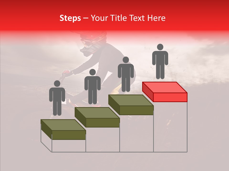 Jump Lifestyle Achievement PowerPoint Template