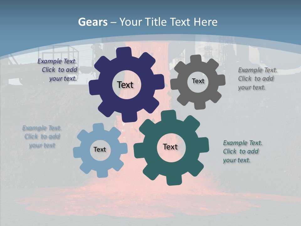 Shine Glow Form PowerPoint Template