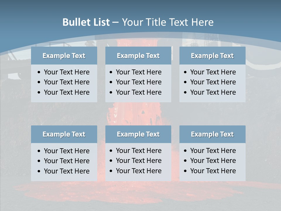 Shine Glow Form PowerPoint Template
