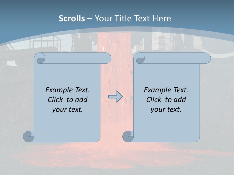 Shine Glow Form PowerPoint Template