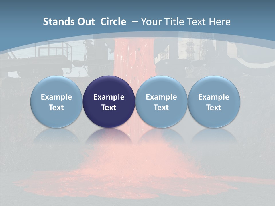 Shine Glow Form PowerPoint Template