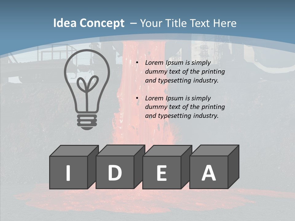 Shine Glow Form PowerPoint Template