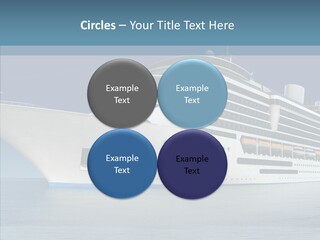 Ocean Cruise Sky PowerPoint Template