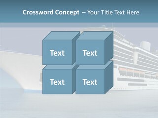 Ocean Cruise Sky PowerPoint Template