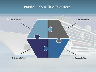 Ocean Cruise Sky PowerPoint Template
