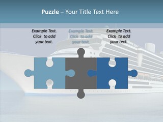 Ocean Cruise Sky PowerPoint Template