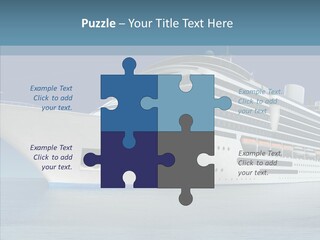 Ocean Cruise Sky PowerPoint Template