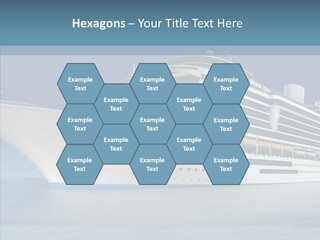 Ocean Cruise Sky PowerPoint Template