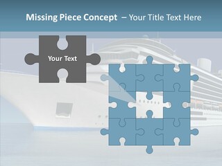 Ocean Cruise Sky PowerPoint Template