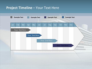 Ocean Cruise Sky PowerPoint Template