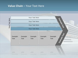 Ocean Cruise Sky PowerPoint Template
