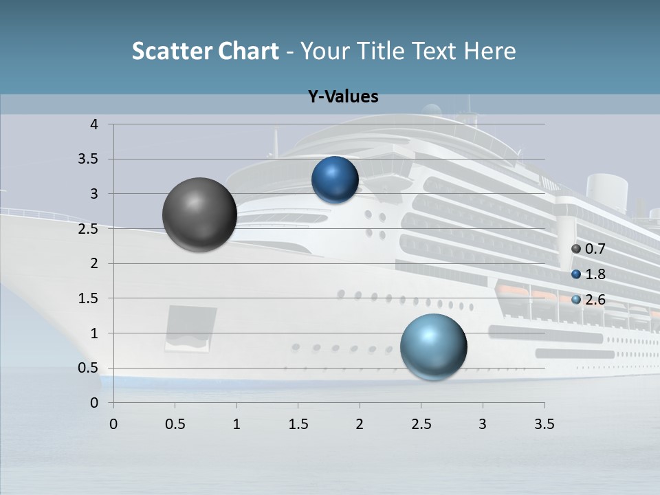 Ocean Cruise Sky PowerPoint Template