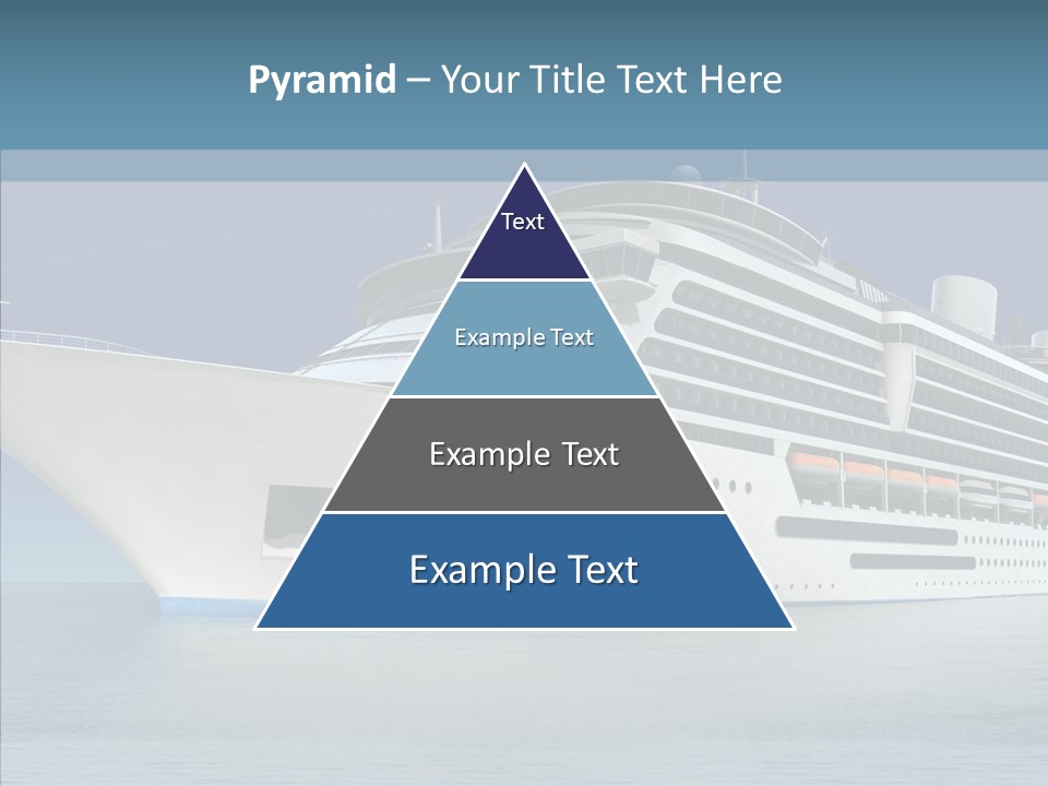 Ocean Cruise Sky PowerPoint Template