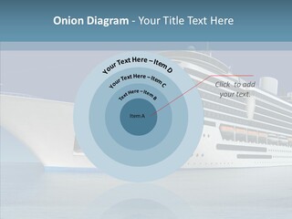 Ocean Cruise Sky PowerPoint Template
