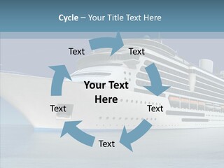 Ocean Cruise Sky PowerPoint Template