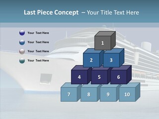 Ocean Cruise Sky PowerPoint Template