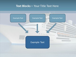 Ocean Cruise Sky PowerPoint Template