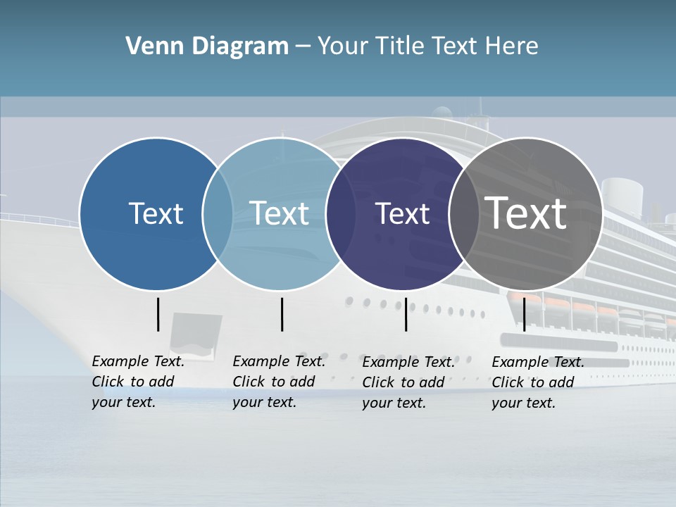 Ocean Cruise Sky PowerPoint Template