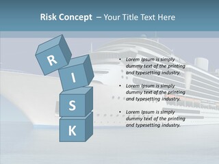 Ocean Cruise Sky PowerPoint Template