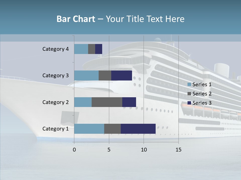 Ocean Cruise Sky PowerPoint Template
