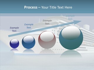 Ocean Cruise Sky PowerPoint Template