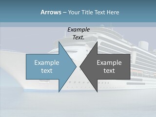 Ocean Cruise Sky PowerPoint Template